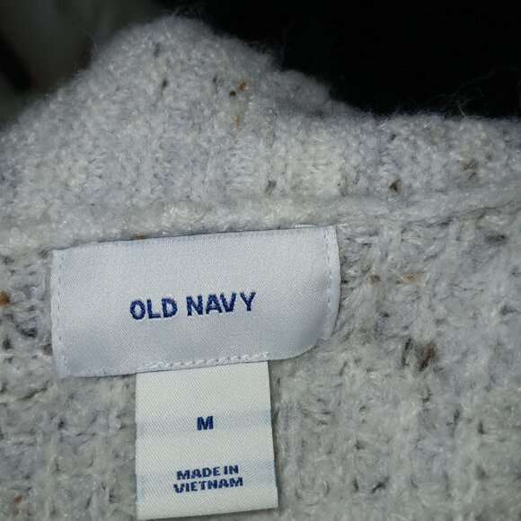 Old Navy Women's Cream Cardigan Sweater - Picture 5 of 5